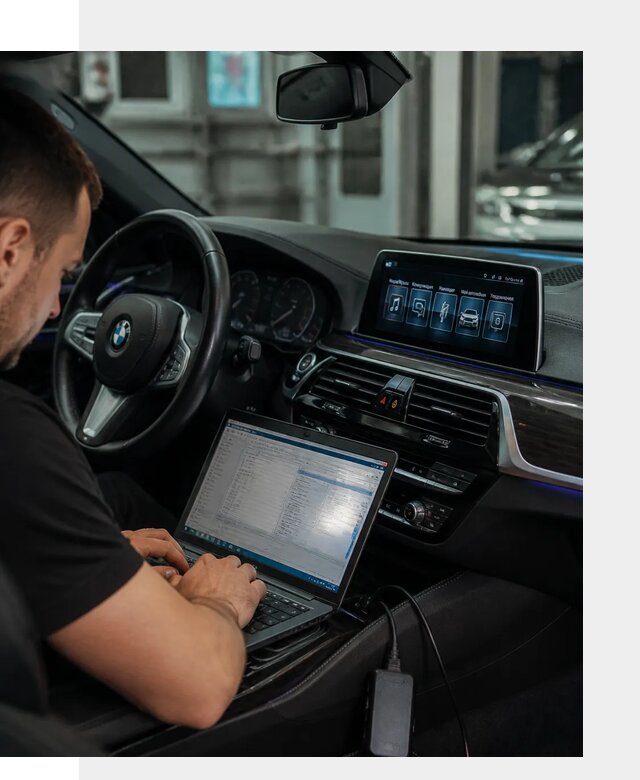 Русификация мультимедиа BMW для авто под ключ в Троицке