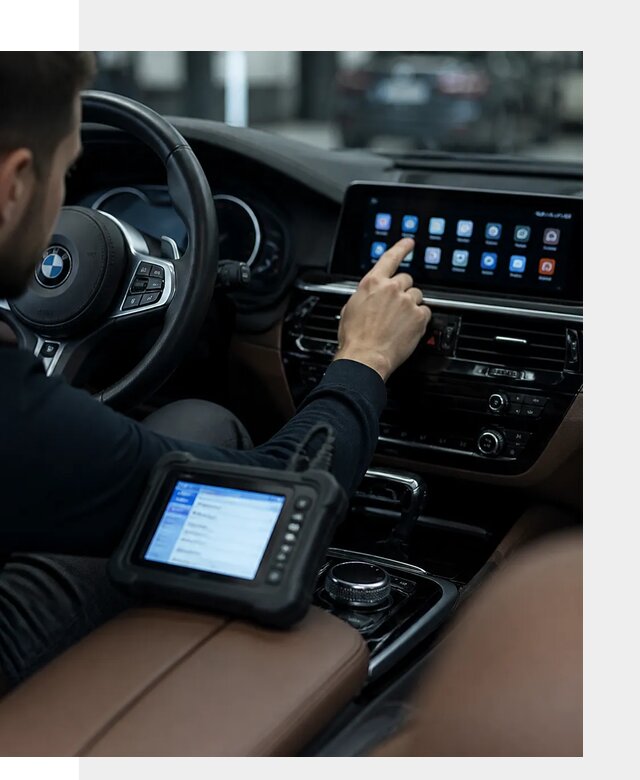 Установка приложений и мультимедиа сервисов BMW в Троицке