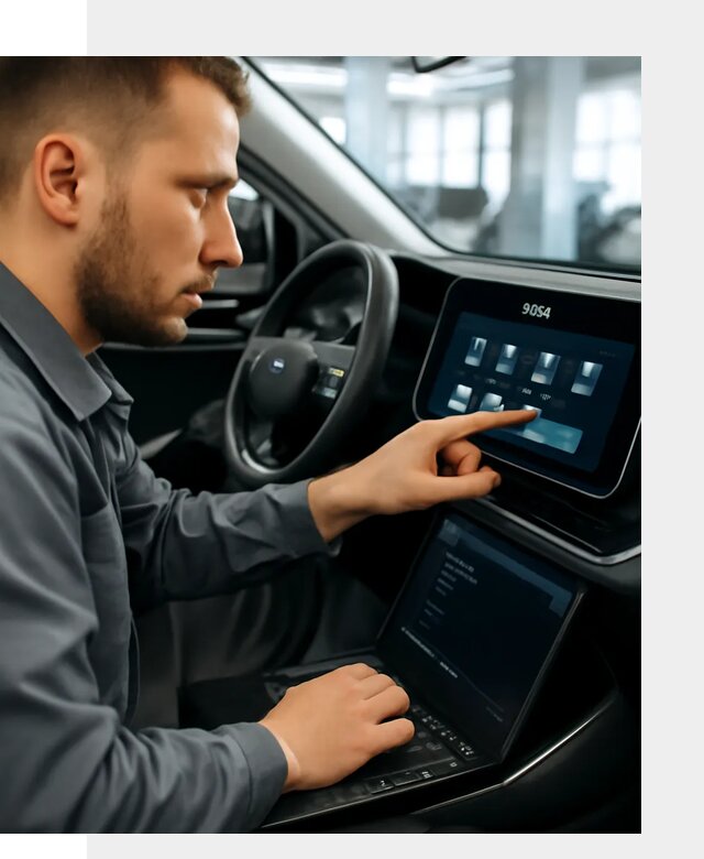 Установка приложений и сервисов Jetour в автомобиле в Троицке