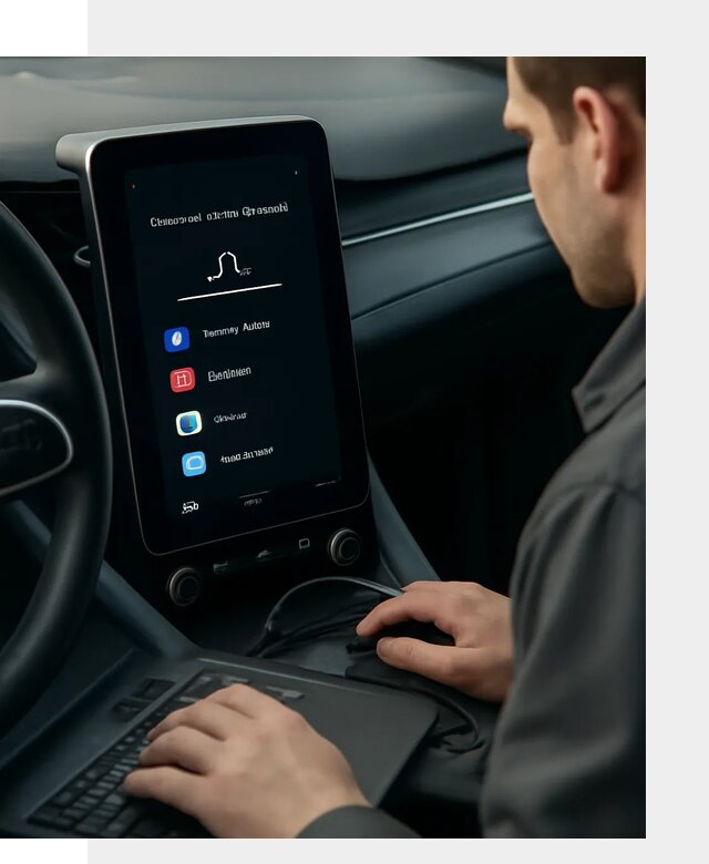 Установка приложений Lynk Co на автомобиль в Троицке
