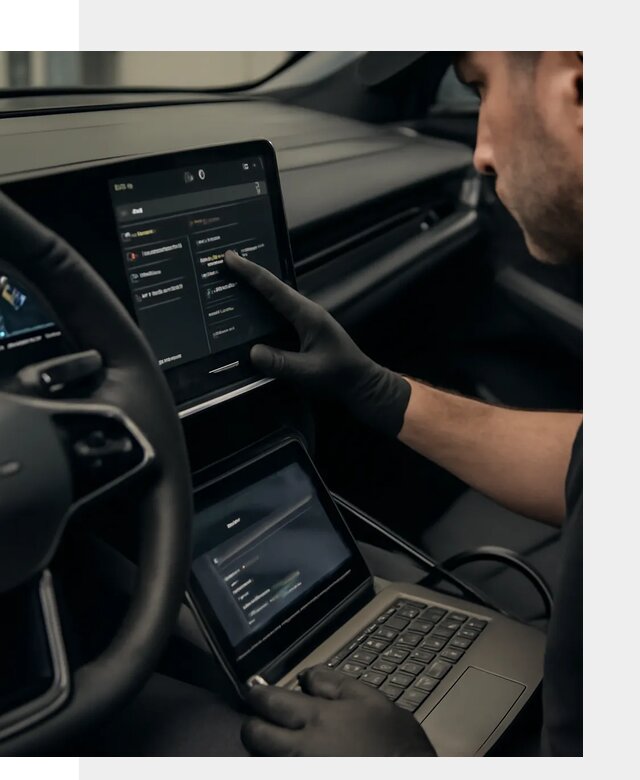 Русификация приборной панели Rising автомобиля в Троицке