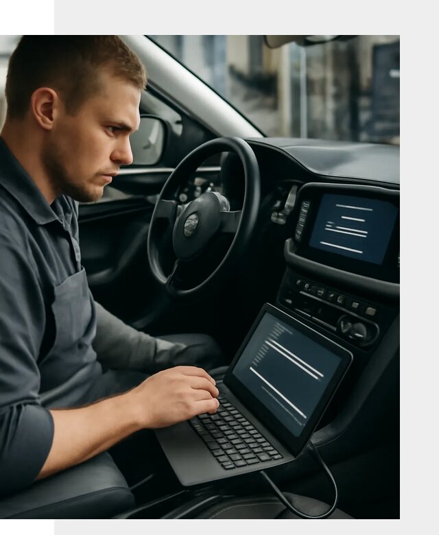 Прошивка авто на русский язык с адаптацией в Троицке