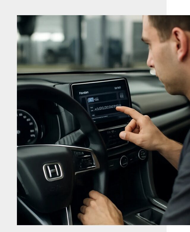 Русификация панели приборов Honda в Троицке по цене 5156 ФастМобиль-Трц
