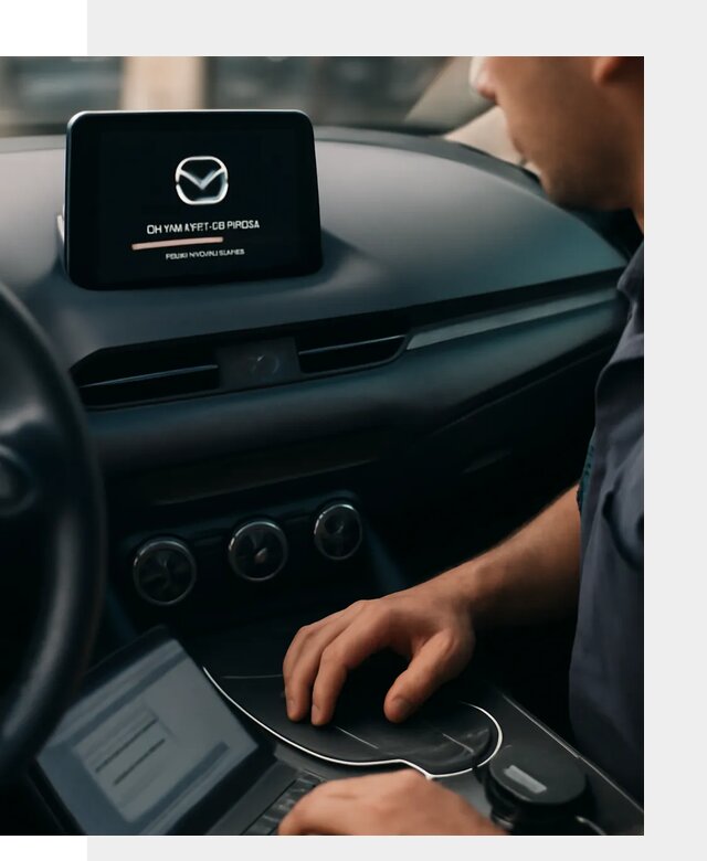 Установка приложений Mazda на мультимедийную систему в Троицке